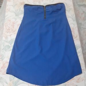 Roxy Blue Tube Top Dress Small